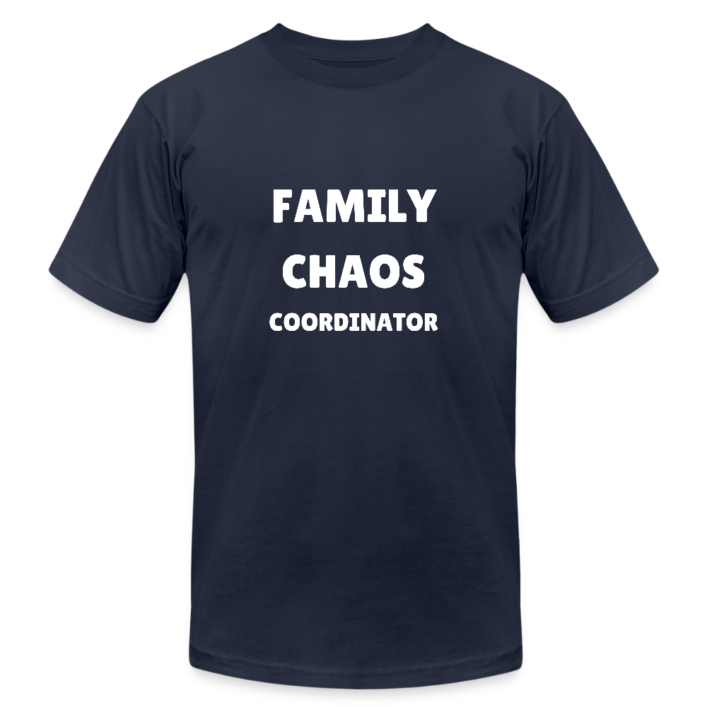 Family Chaos Coordinator Tee - navy
