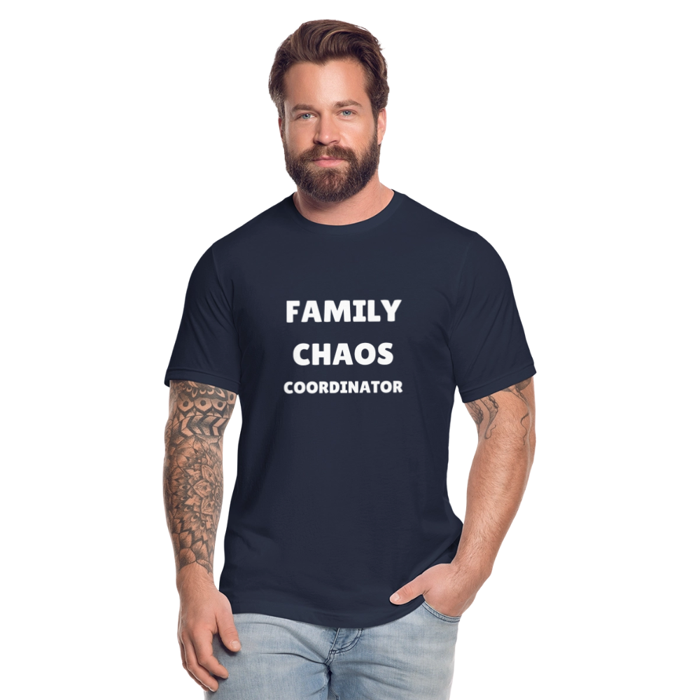 Family Chaos Coordinator Tee - navy